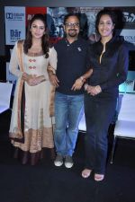 Nikhil Advani, Huma Qureshi, Sree Swara Dubey at D-Day Dolby Atmos launch in PVR, Mumbai on 11th July 2013 (27).JPG